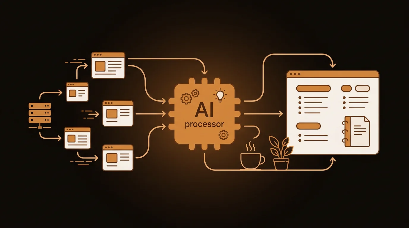 Technical pipeline diagram showing AI background check data flow with connected nodes
