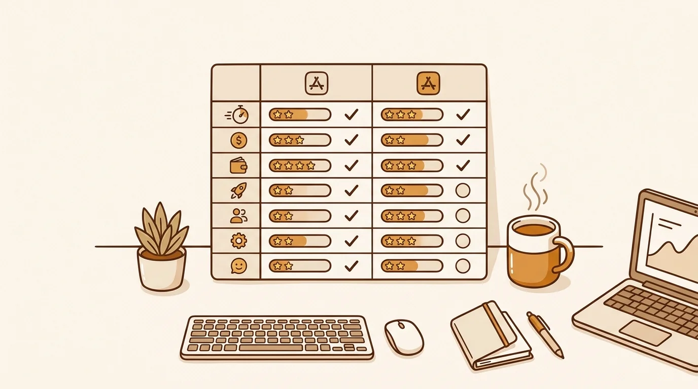 Knowledge management software comparison showing 8 platforms evaluated by analyst in 2026