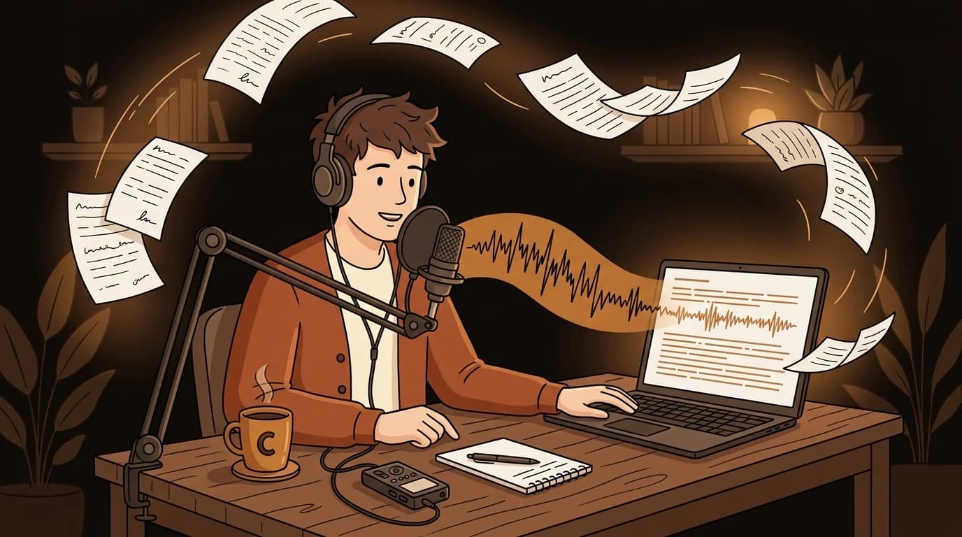How I Transcribe Every Interview Recording Before My Deadline — Without Typing a Word
