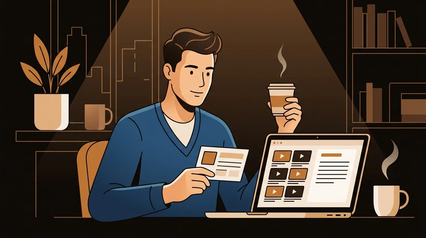 Investor using daily AI brief to track startup signals instead of two hours of feed-scrolling